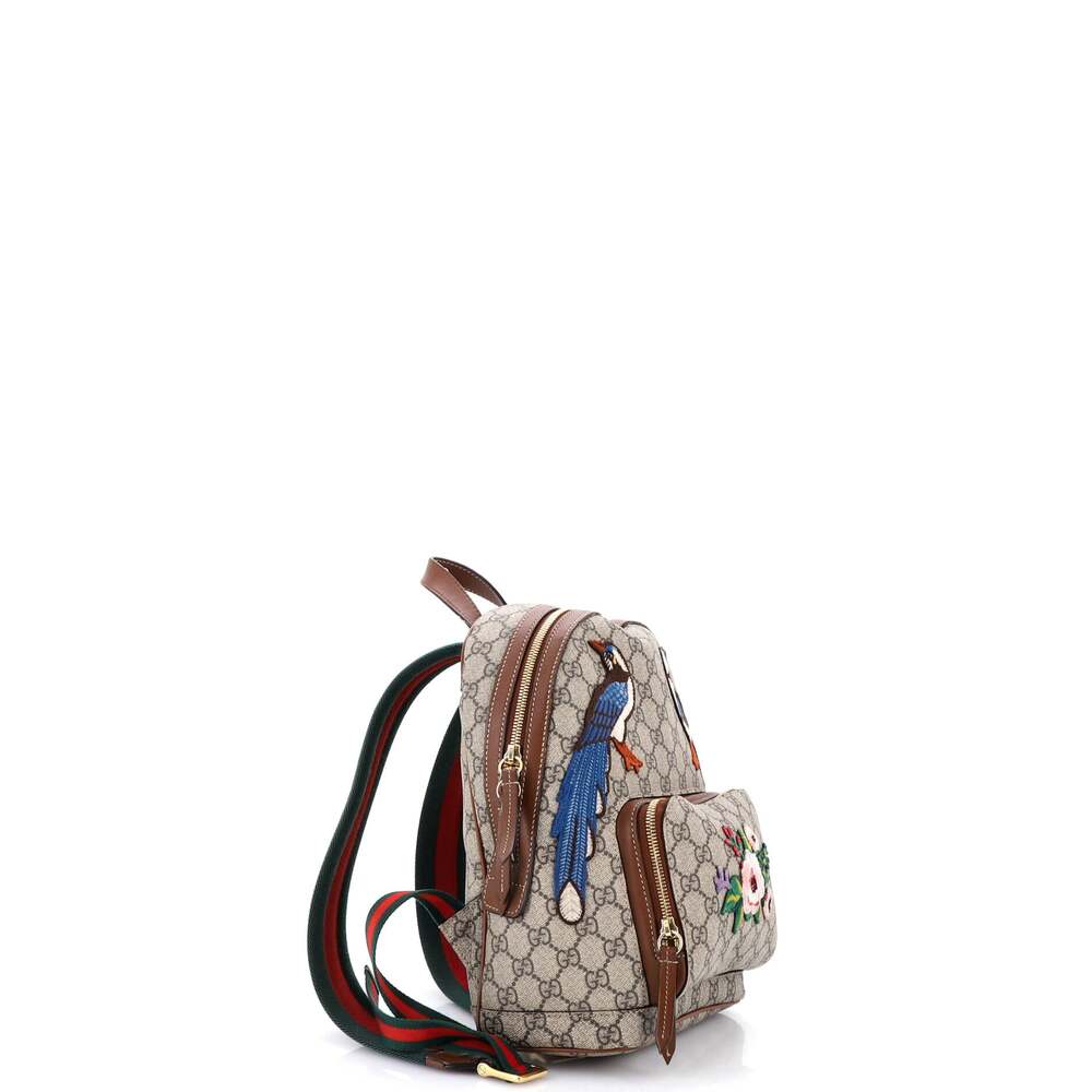 Gucci Zip Pocket Backpack Embroidered #249848G10B - Picture 2 of 8